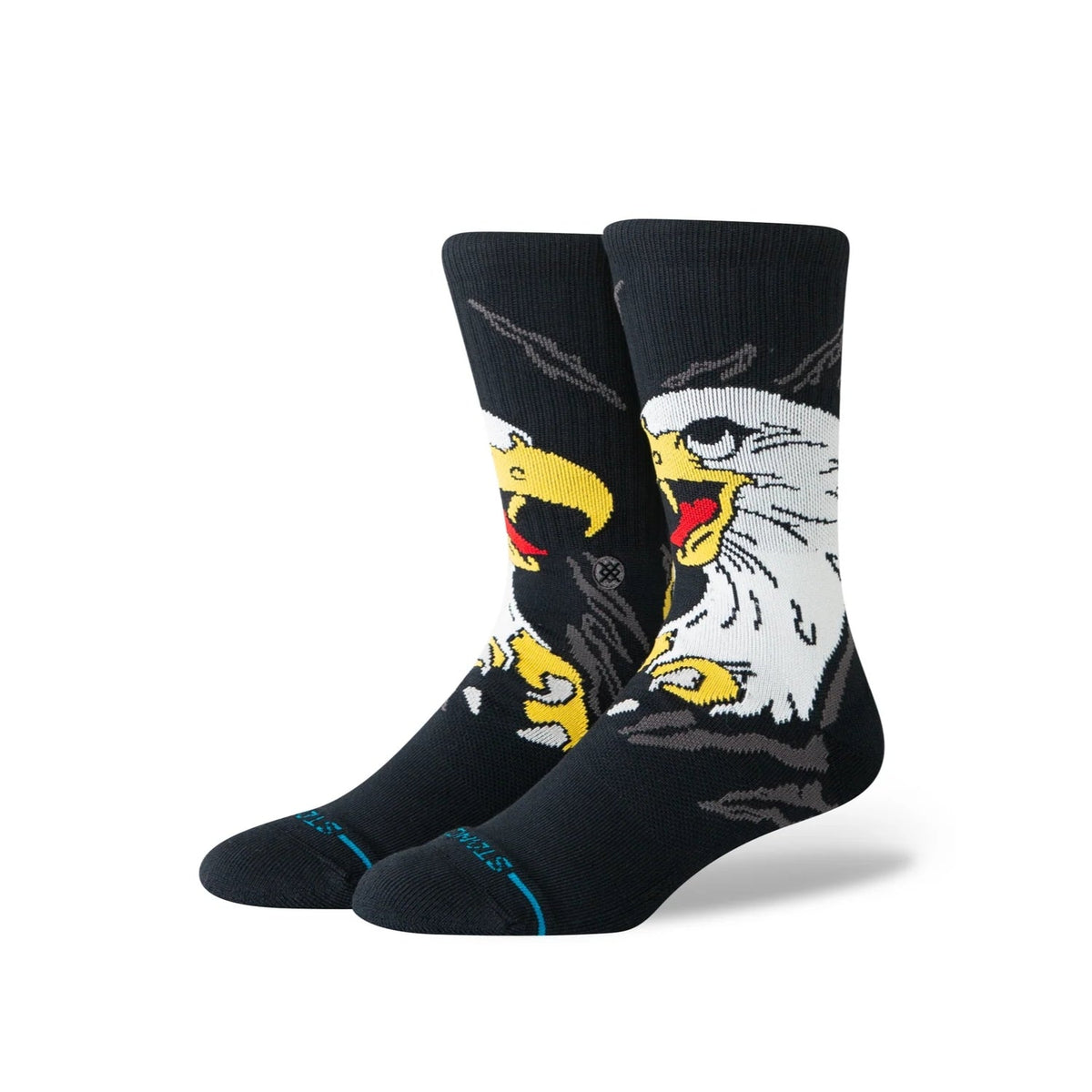 Stance Screaming Eagle Crew Socks - Black