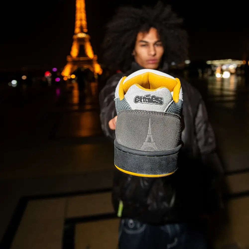 Etnies Snake - Grey/Grey/Yellow