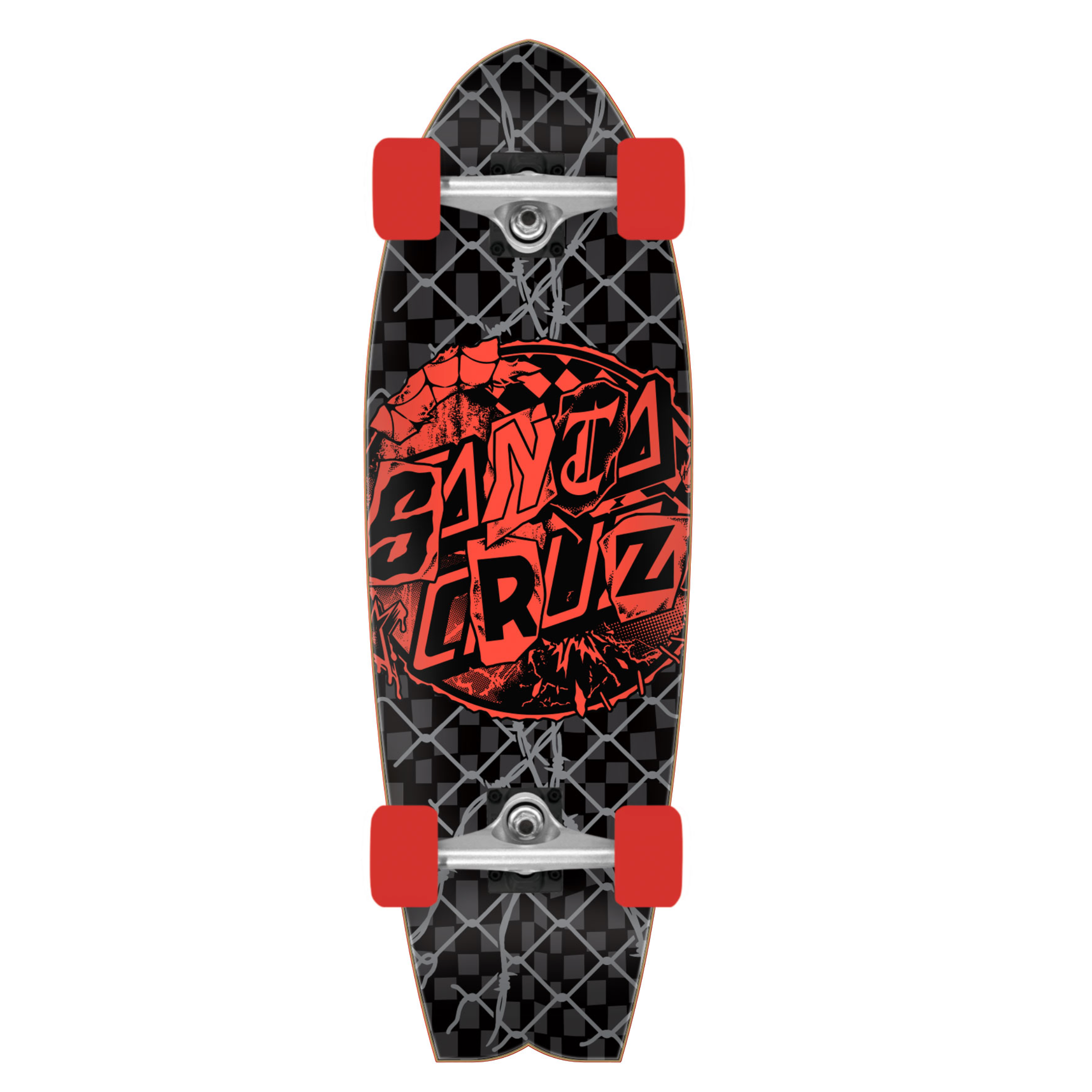 Planche à roulettes Shark Cruiser Pay Off Dot 8,81 po x 27,69 po