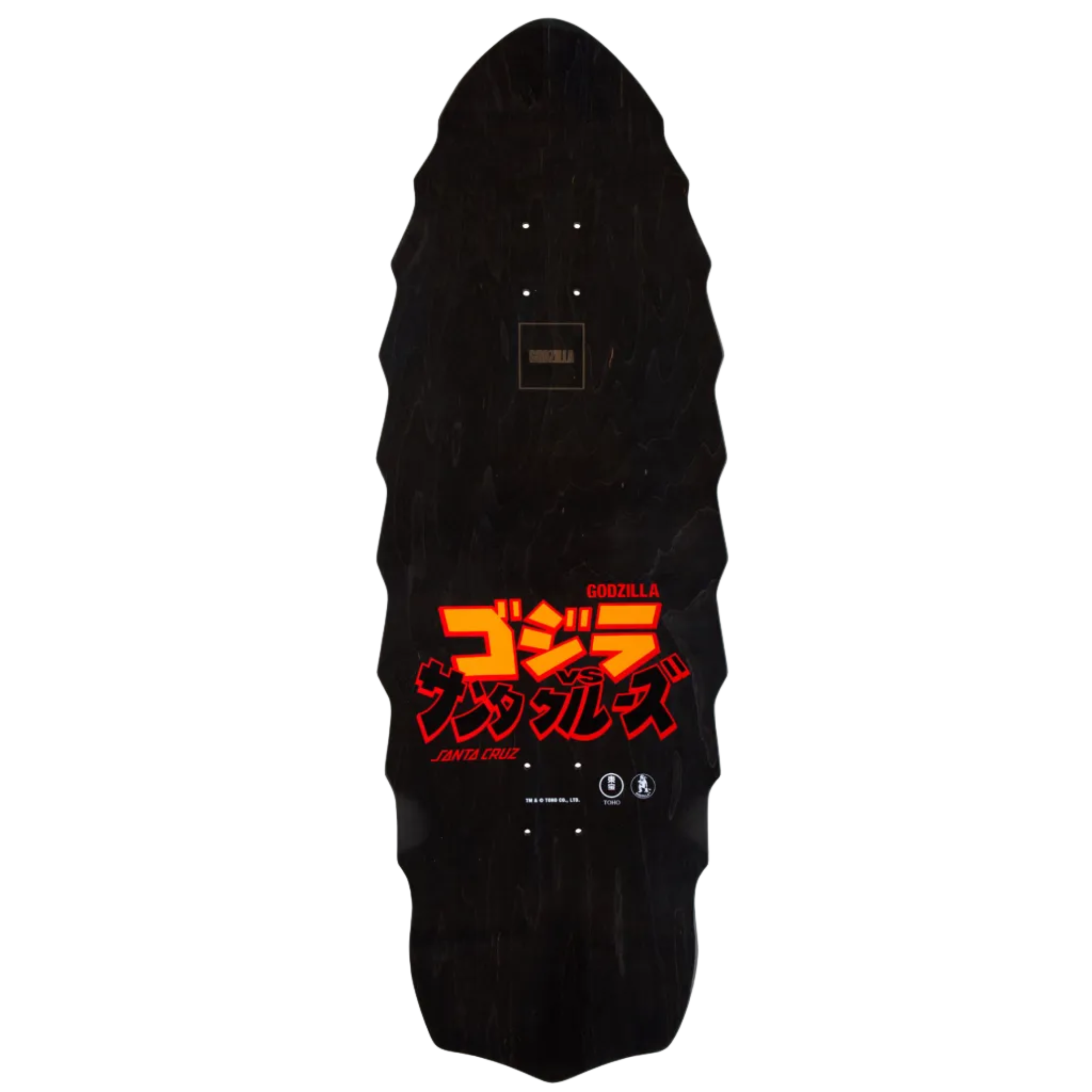 Limited Edition Santa Cruz X Godzilla Destroyer 11.0in x 32.0in Skateboard Deck
