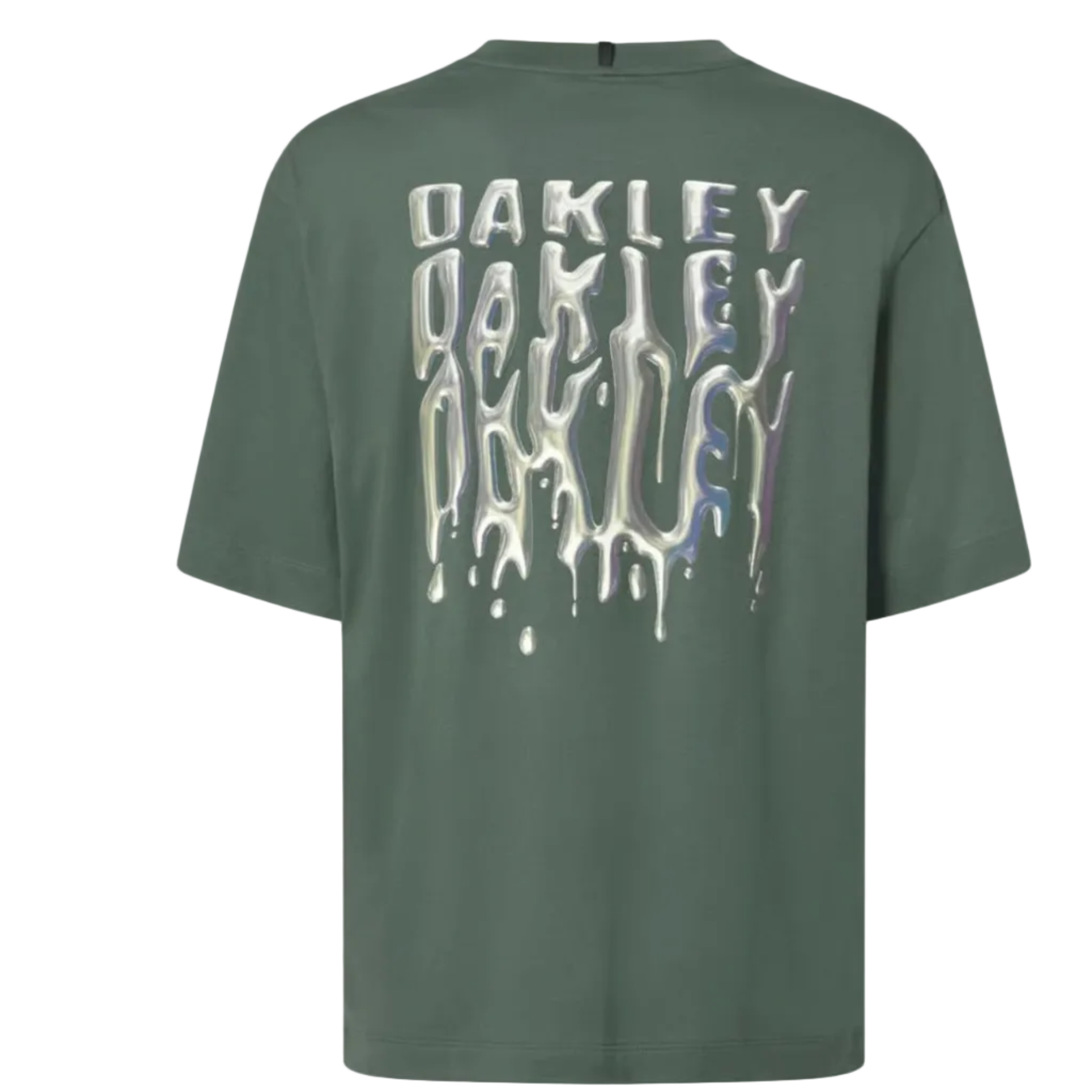 Oakley Stacked Metal T-Shirt - Aviator Green