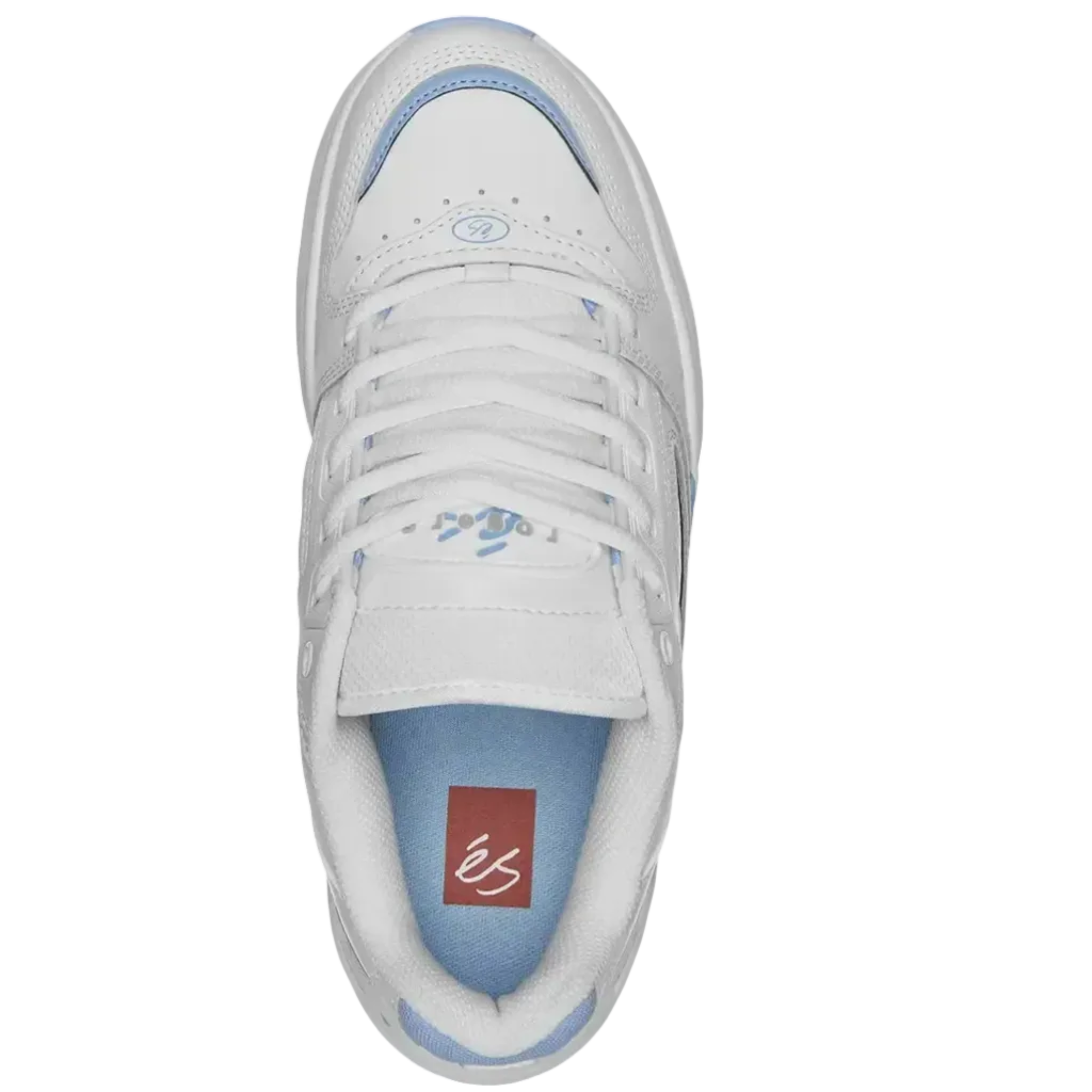 ÉS TJ Rogers Signature Shoes - Blanc/Blue
