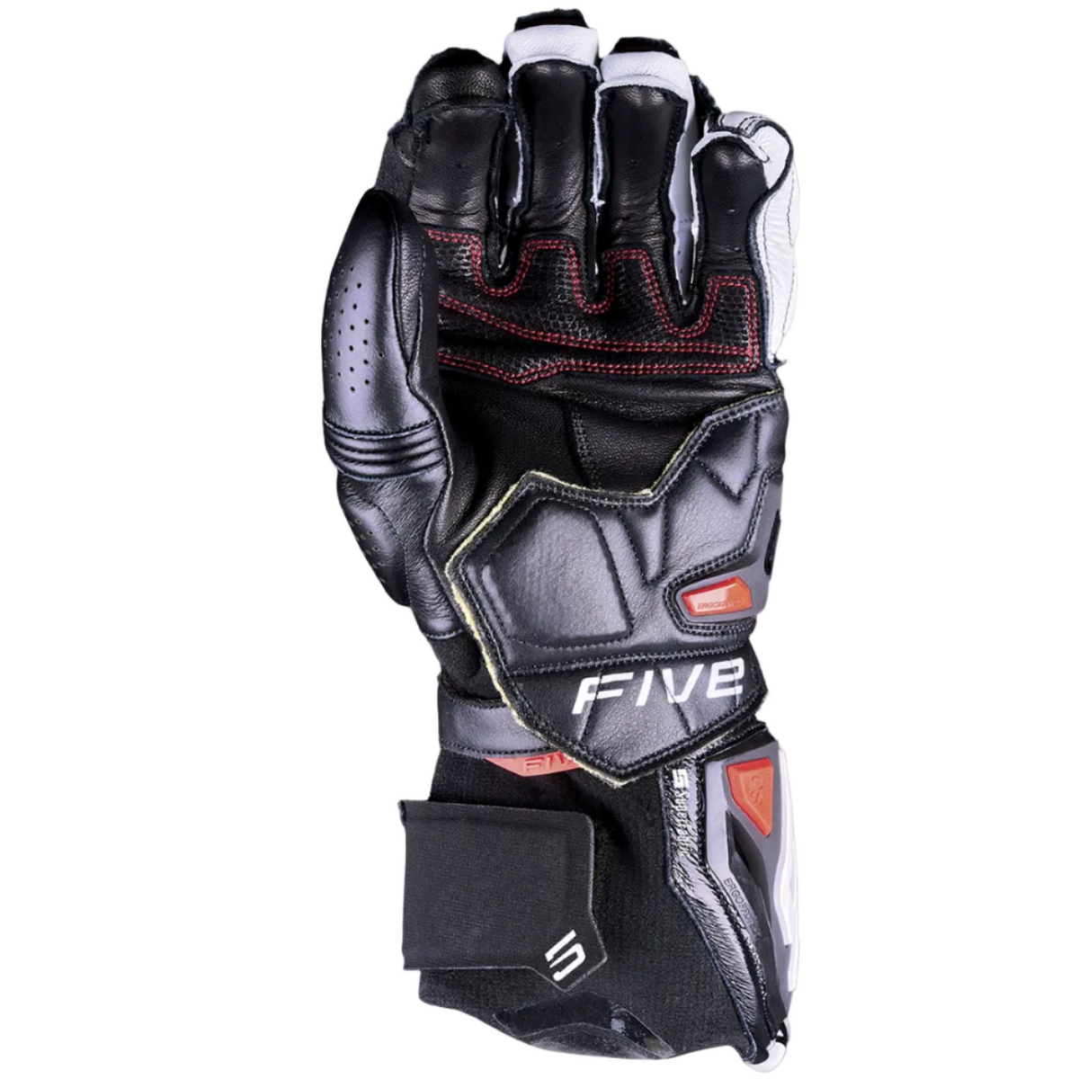 Five RFX1 Evo Racing Gloves - Black/White