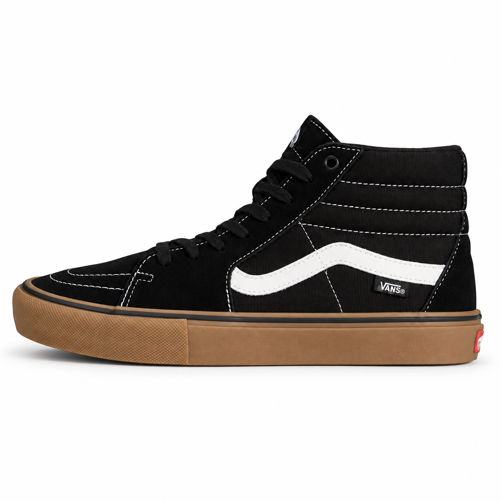 Vans Skate Sk8-Hi - Black/Gum/White