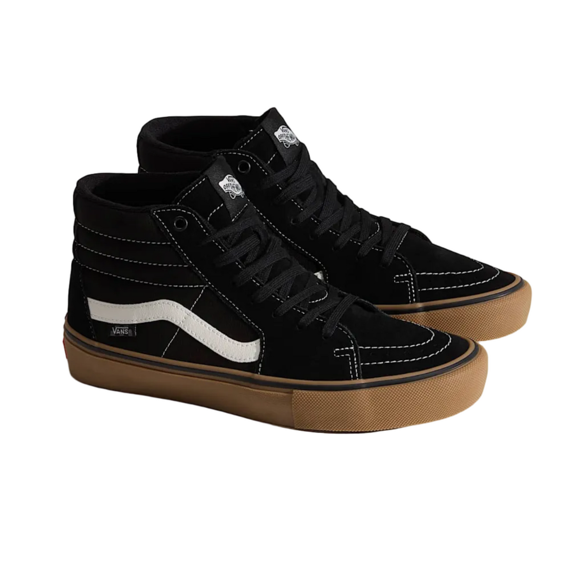Vans Skate Sk8-Hi - Black/Gum/White