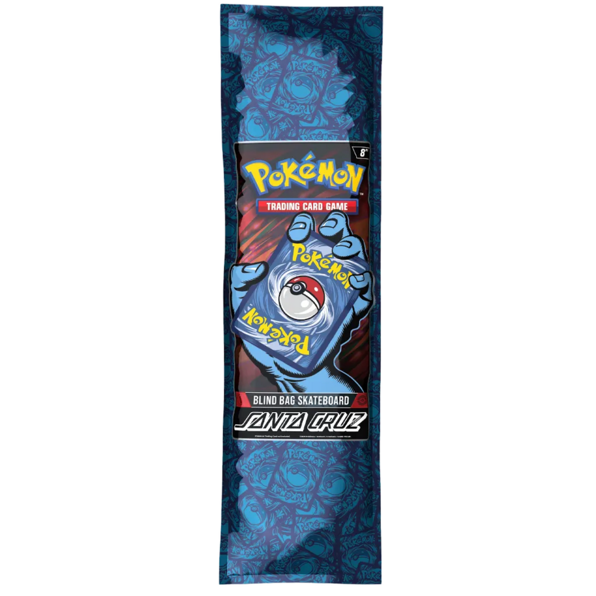 Santa Cruz Pokémon TCG Blind Bag 8.0in x 31.6