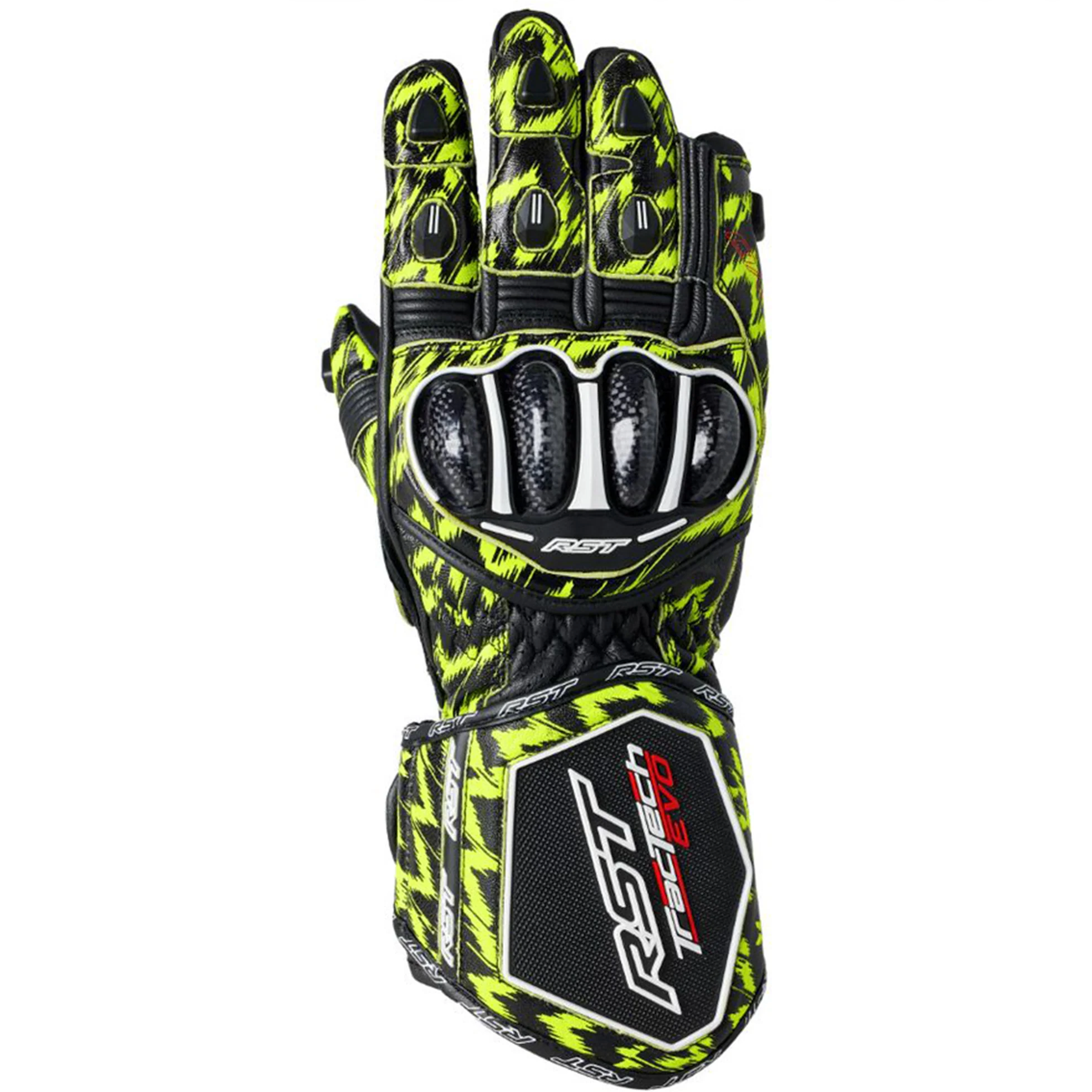 RST Tractech Evo 4 (CE) Gloves - Dazzle Yellow