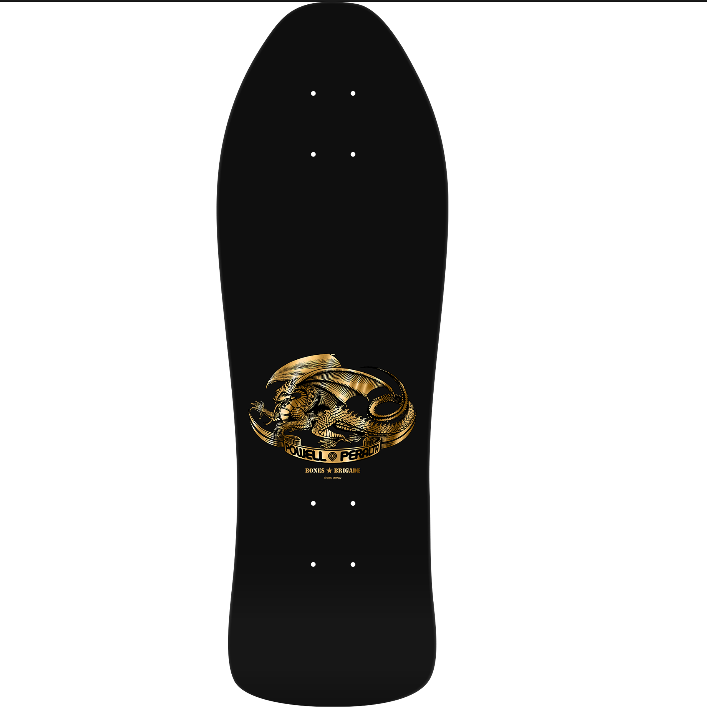 Limited Edition Bones Brigade Series 16 Mike McGill Reissue Deck - Black/Gold Foil