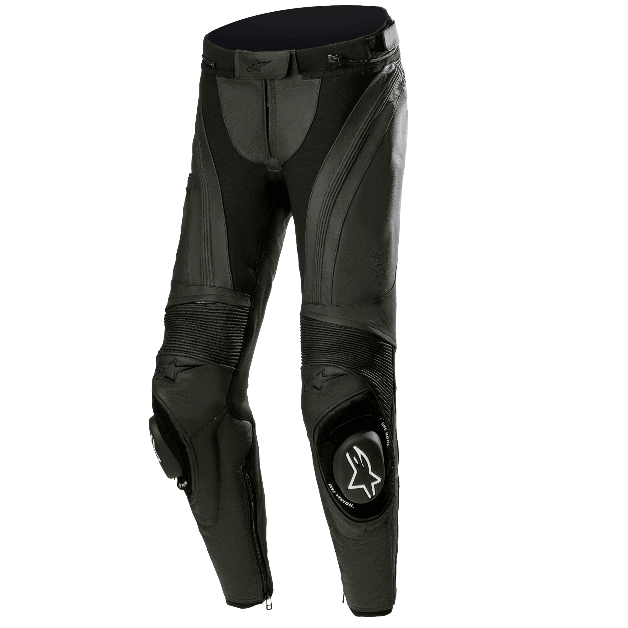 Alpinestars Womens Stella V3 Leather Pants - Black/Black