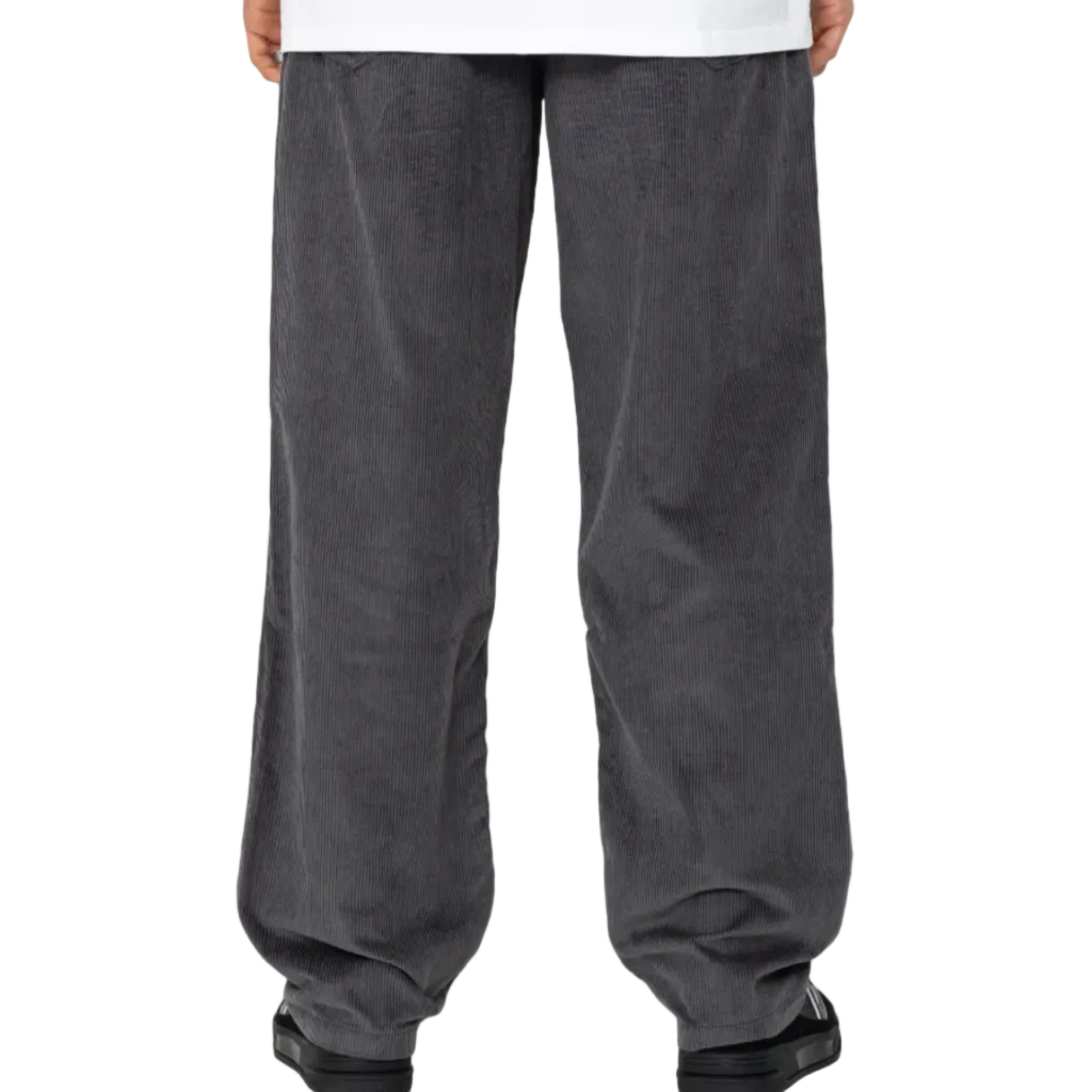 Vans Check-5 Corduroy Broek Losse Pasvorm - Asfalt