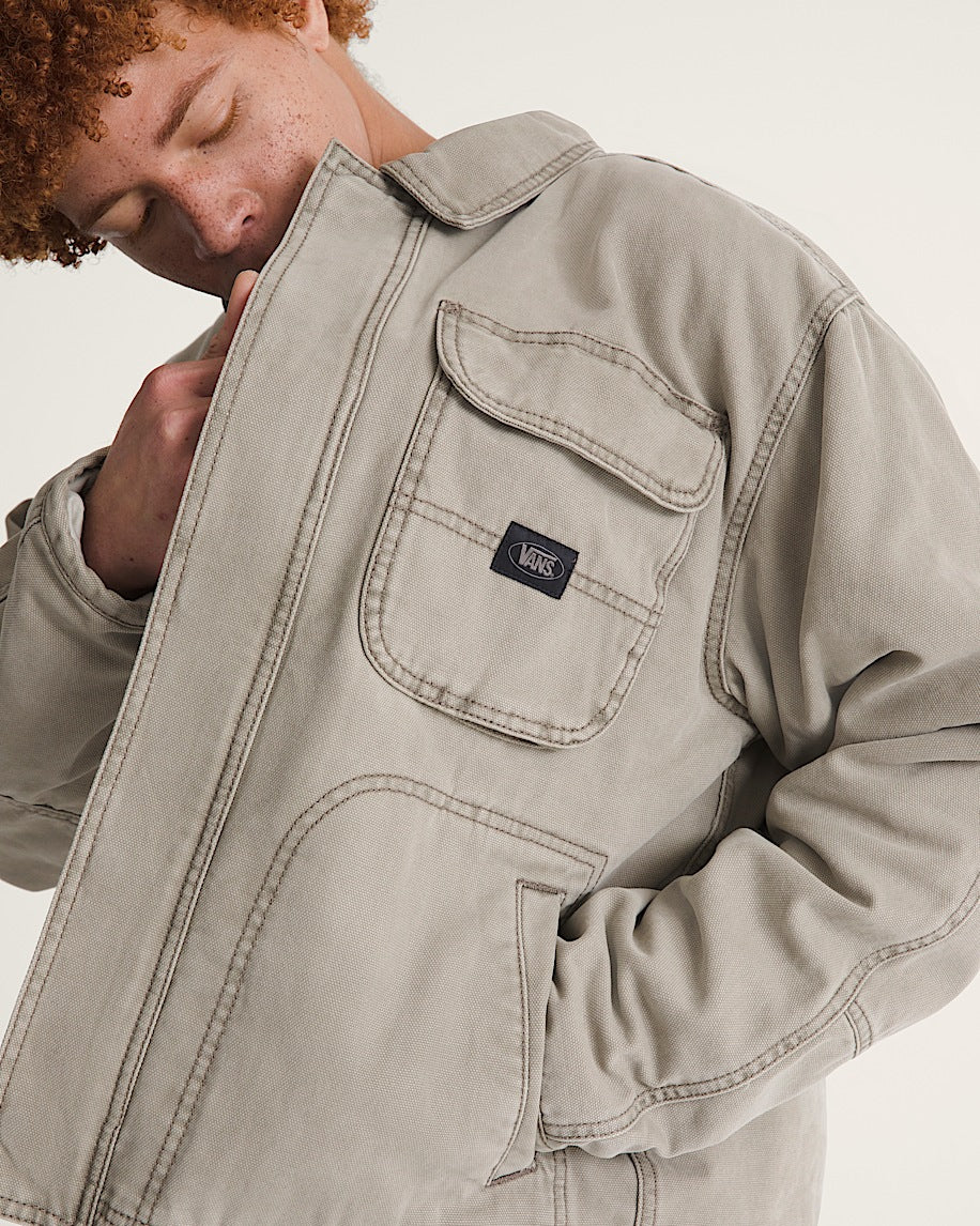 Vans Umber Pigment Jacket - Aluminiumgrijs