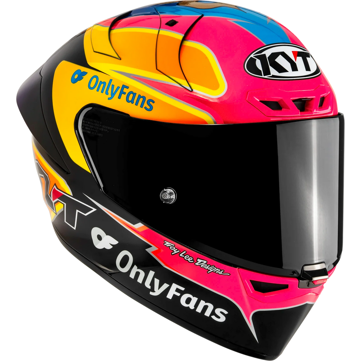 PRE ORDER!!! KYT Davey Todd Special Edition KX-1 Race Gp Helmet With Signed Holographic Trading Card