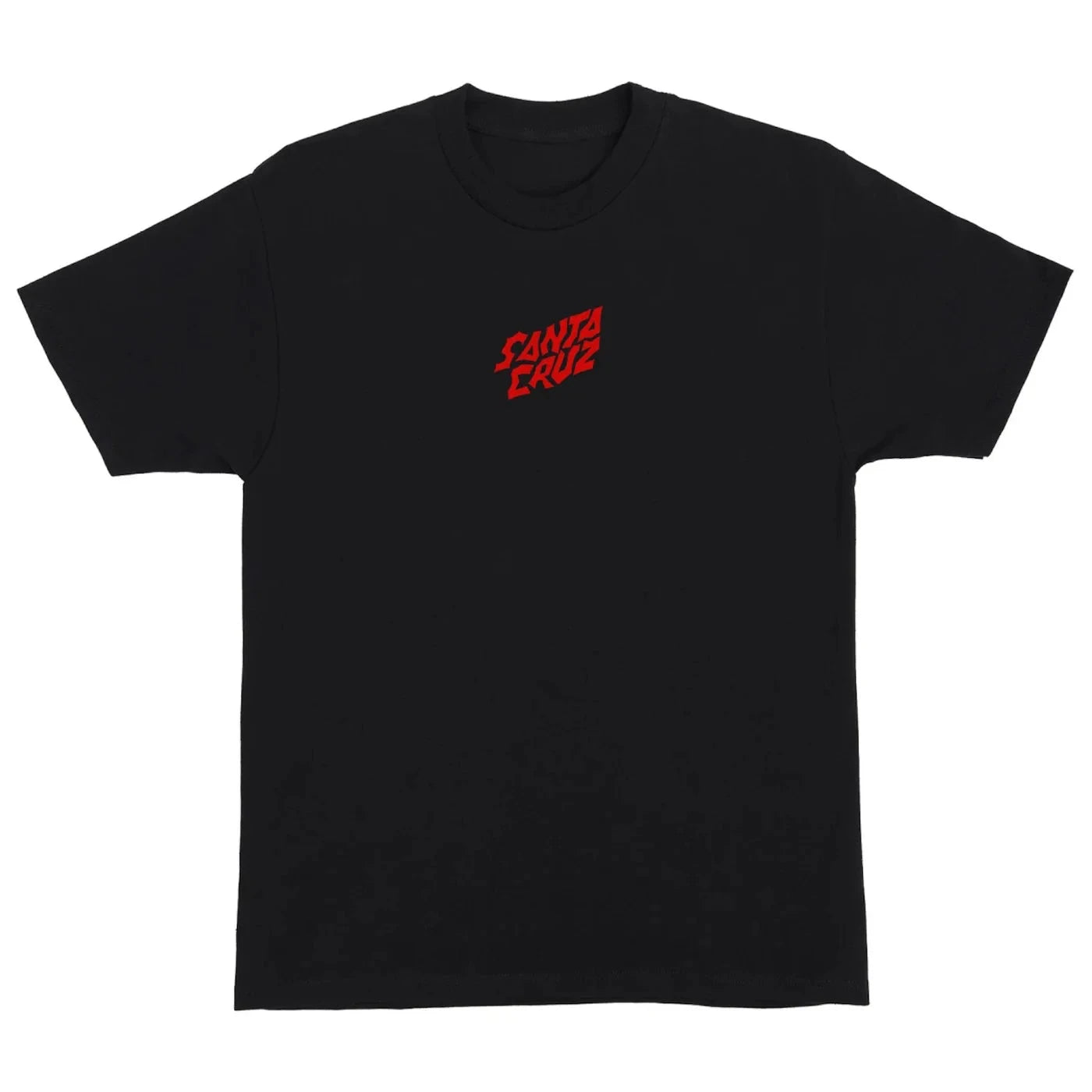 Santa Cruz X Stranger Things Screaming Lights T-Shirt - Black