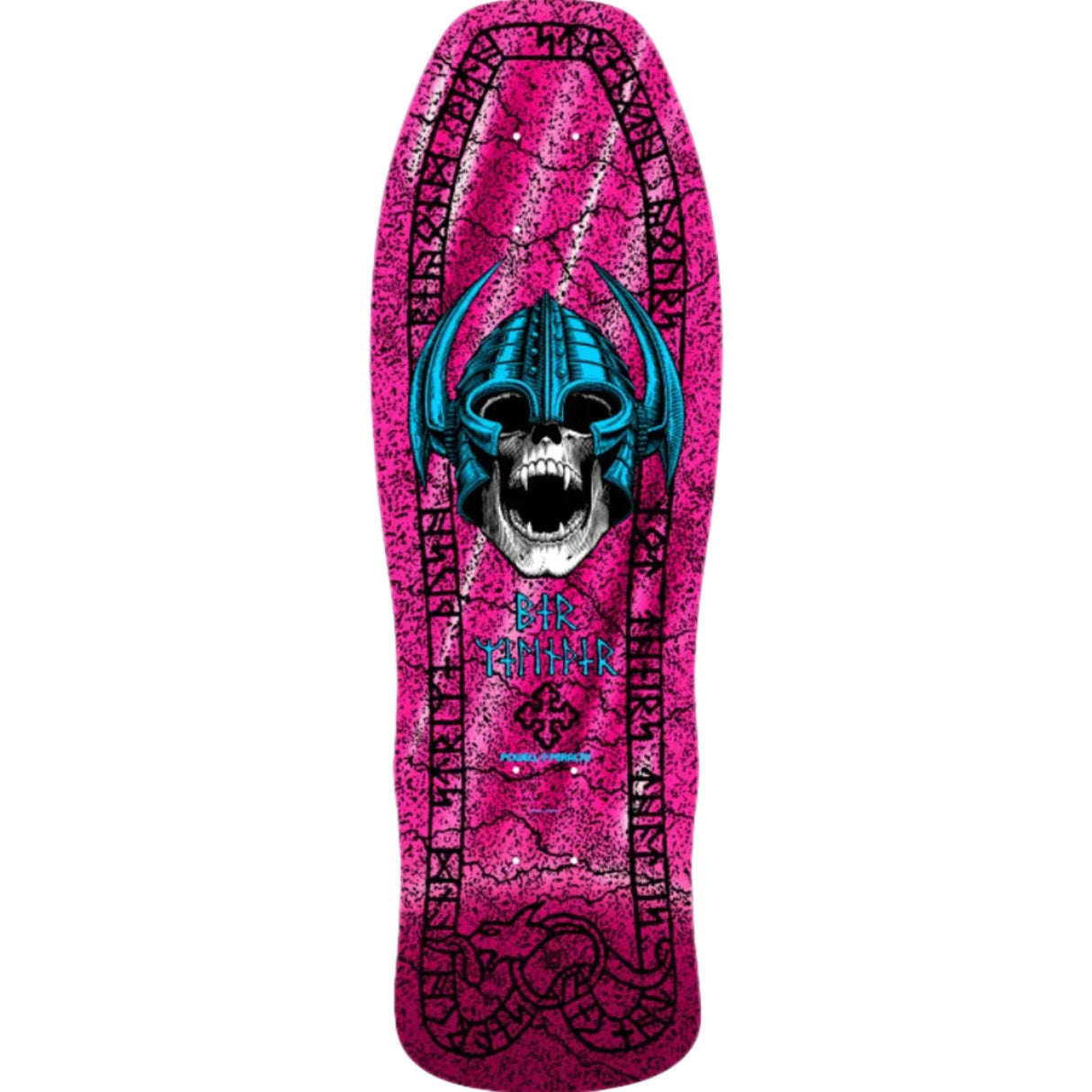 Powell Peralta Per Welinder Nordic Skull Reissue Deck 9.625" - Pink Foil