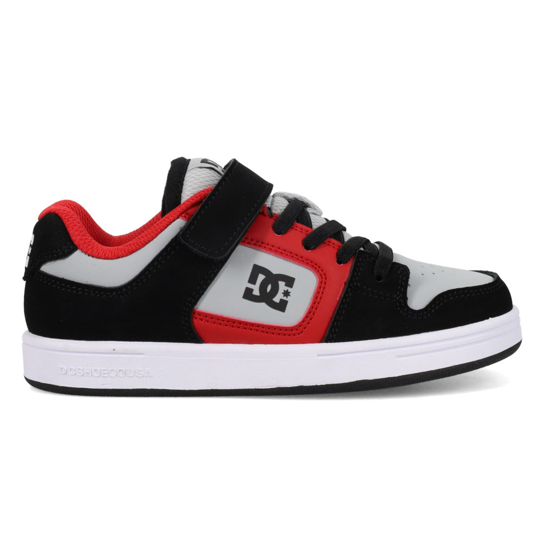 DC Youth Manteca 4 V - Gris/Rouge