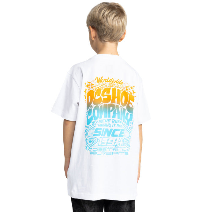DC Youth Hot Box T-shirt - White