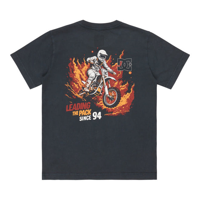 DC Youth Leading The Pack T-Shirt - Worn Black