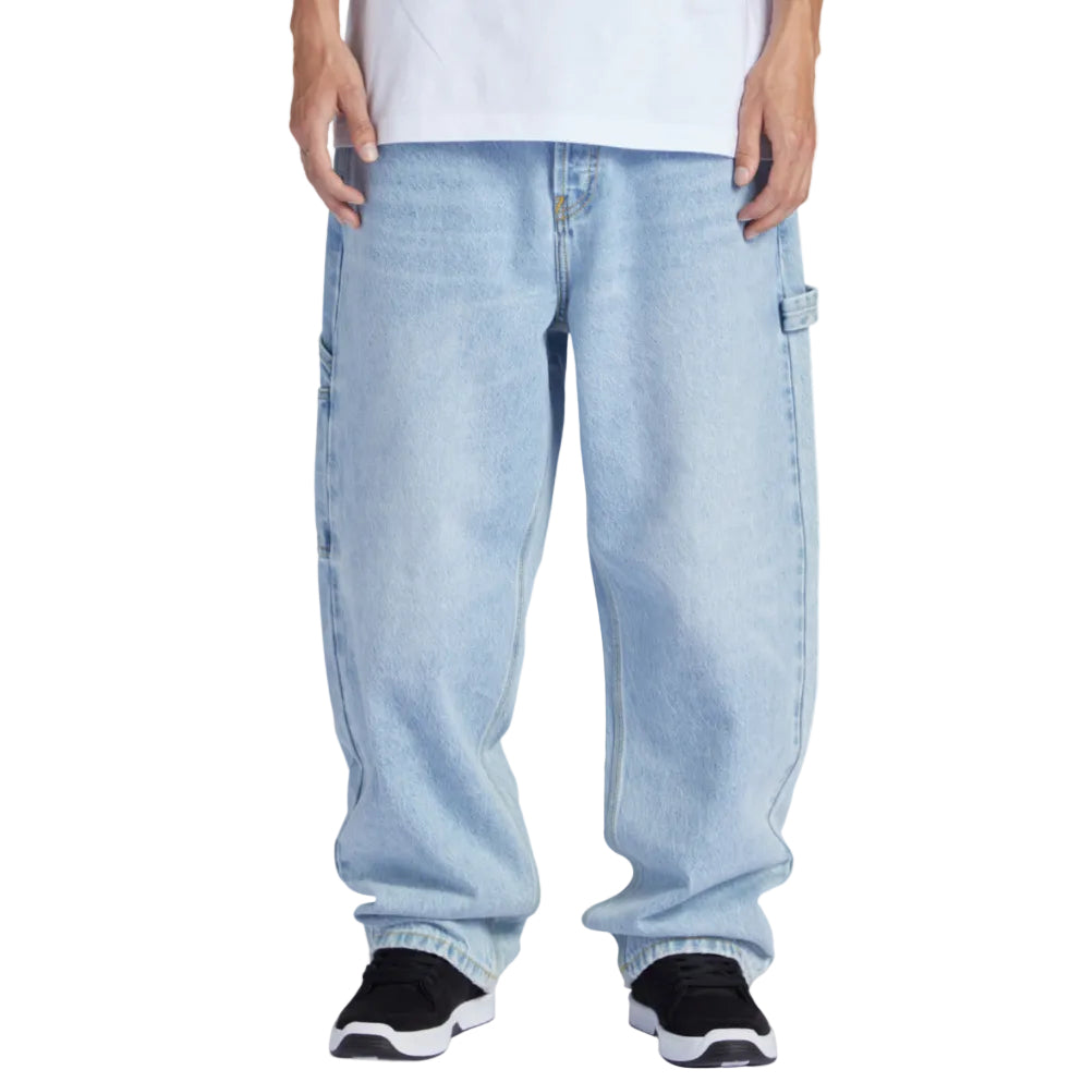 DC Worker Carpenter Baggy Jeans - Indigo Light