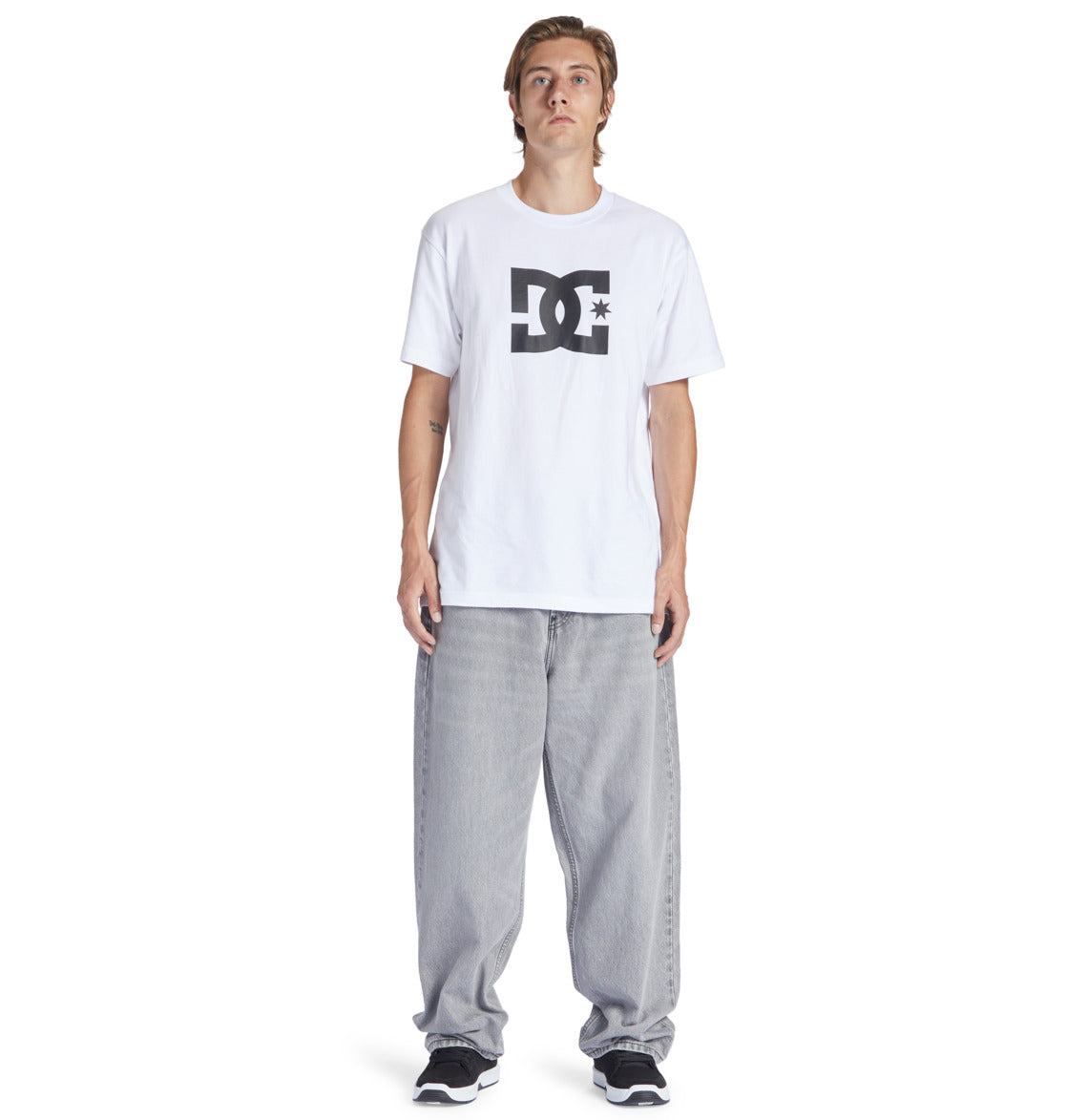 DC Worker Baggy Denim - Grey Wash