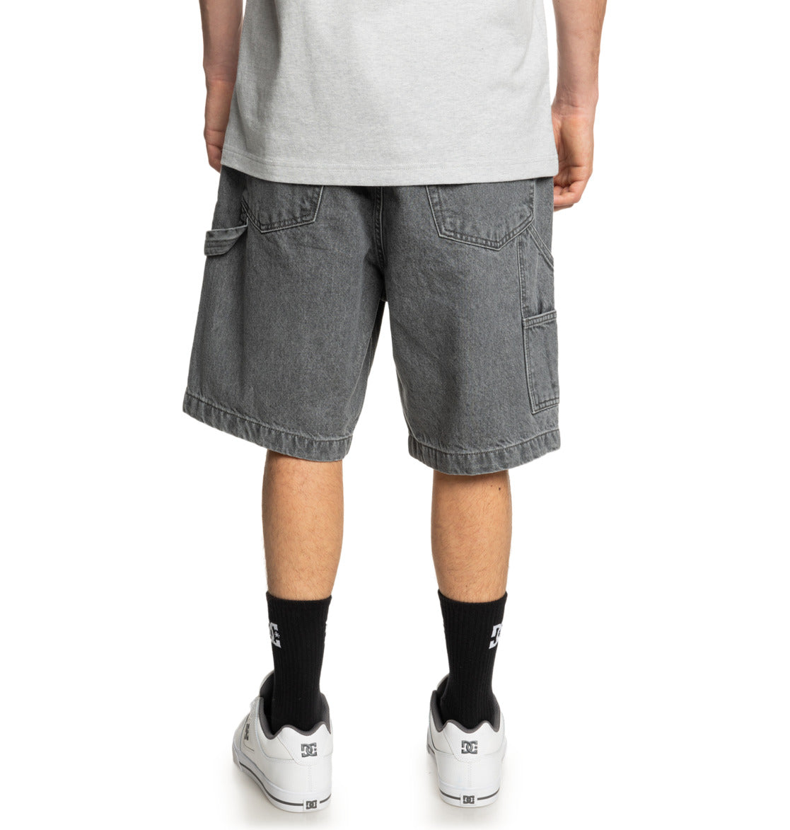 DC Carpenter 22" Denim Short - Medium Grey