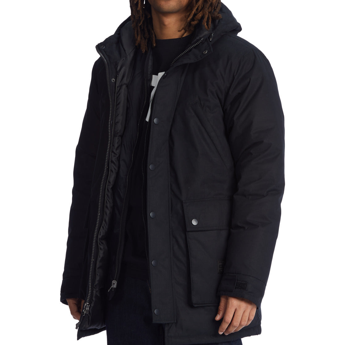 DC The Outlaw 2-in-1 Parka Jacket - Black