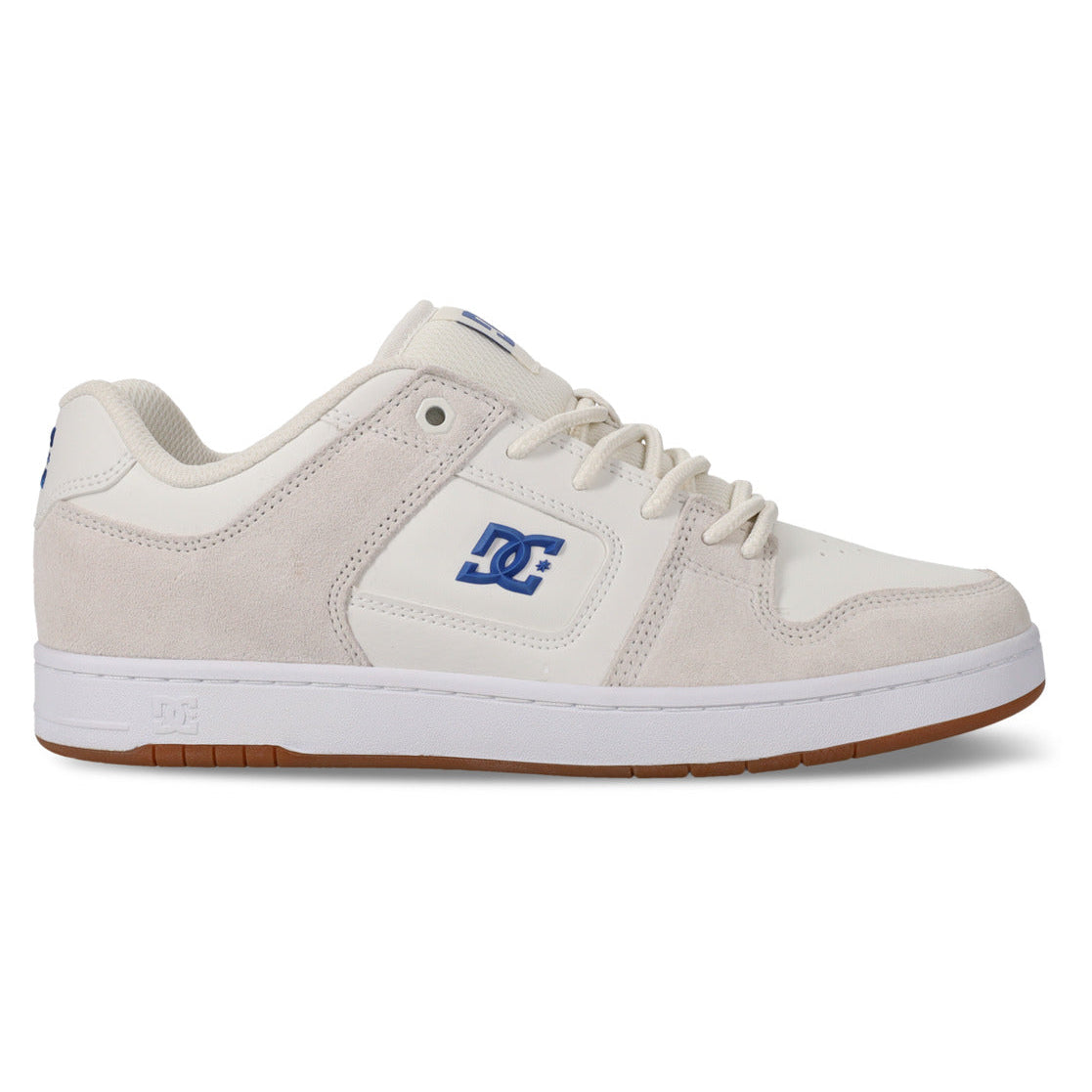 DC Manteca 4 S - Blanc cassé/Bleu/Rouge