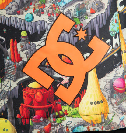 DC Basis Print 10K technische sneeuwjas - Outer World Zwart