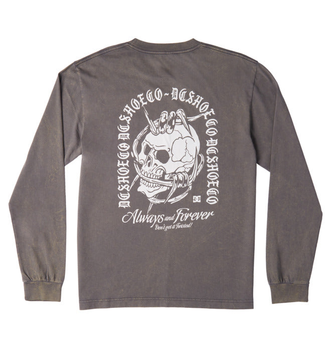 DC Twisted Longsleeve T-Shirt - Asphalt