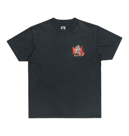 DC Youth Leading The Pack T-Shirt - Worn Black