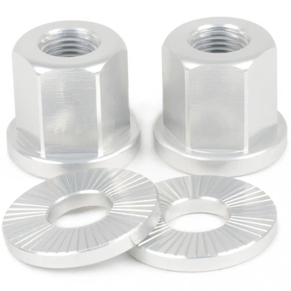 Shadow Featherlight Alloy Nuts 14mm Raw Polish