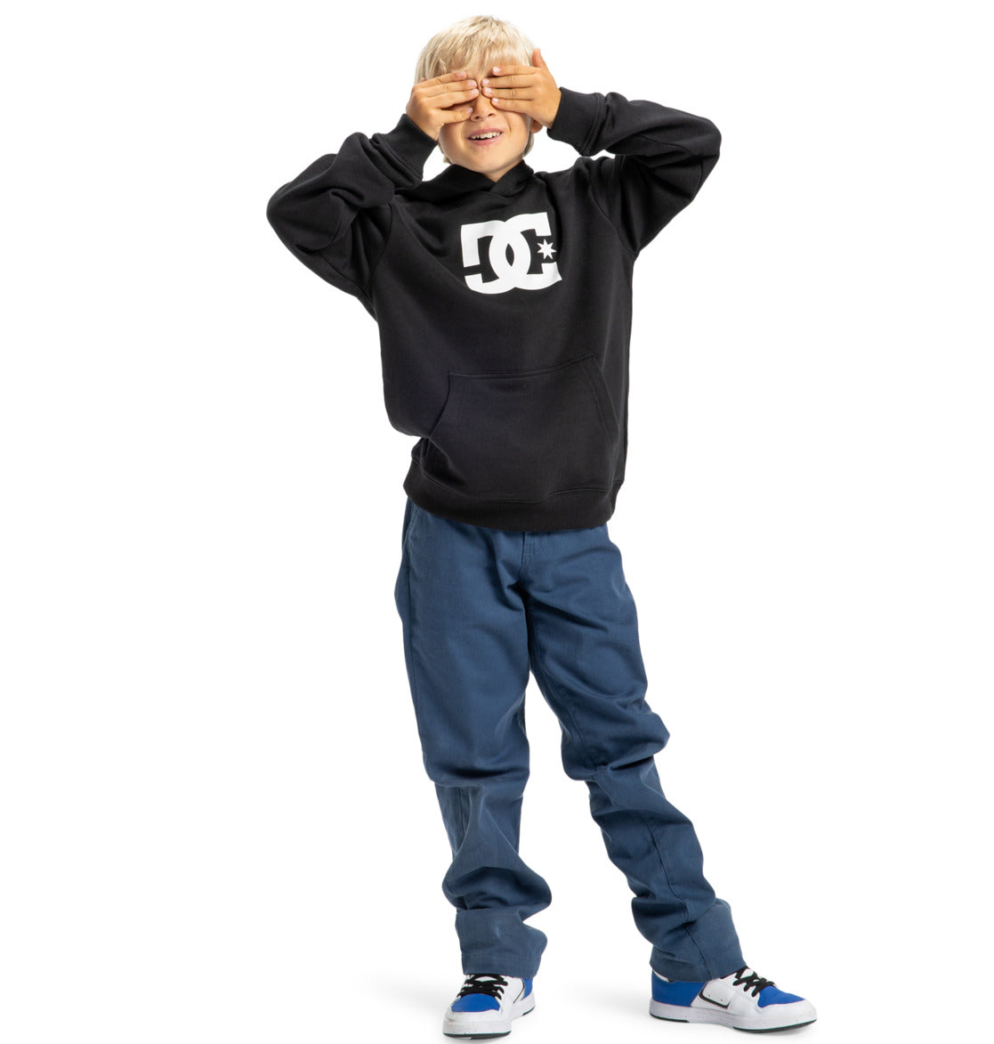 DC Youth Star Hoodie - Black 8-16y