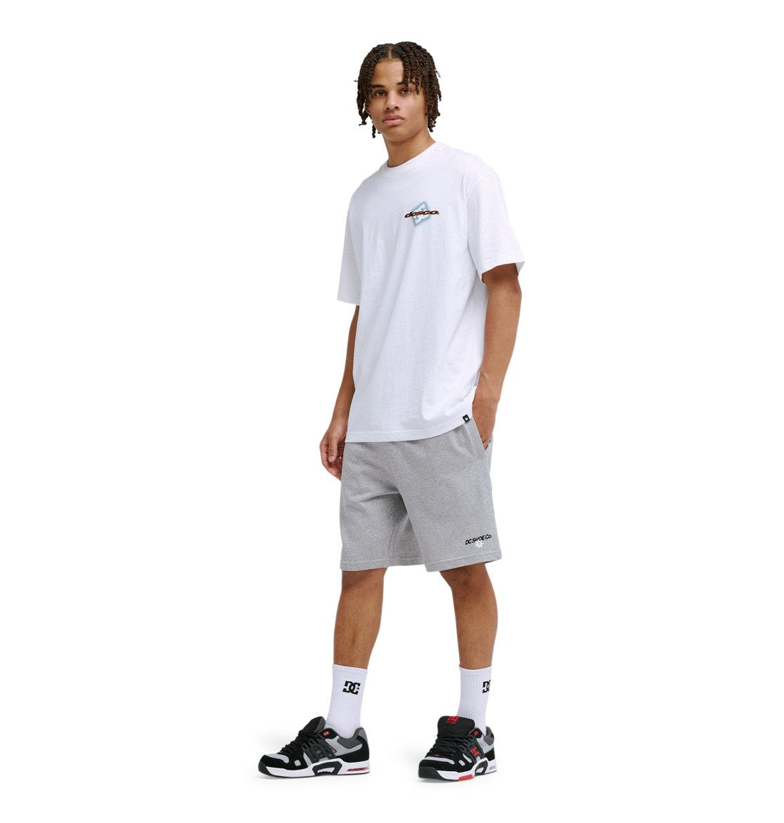 DC Vantura Short - Gris chiné clair