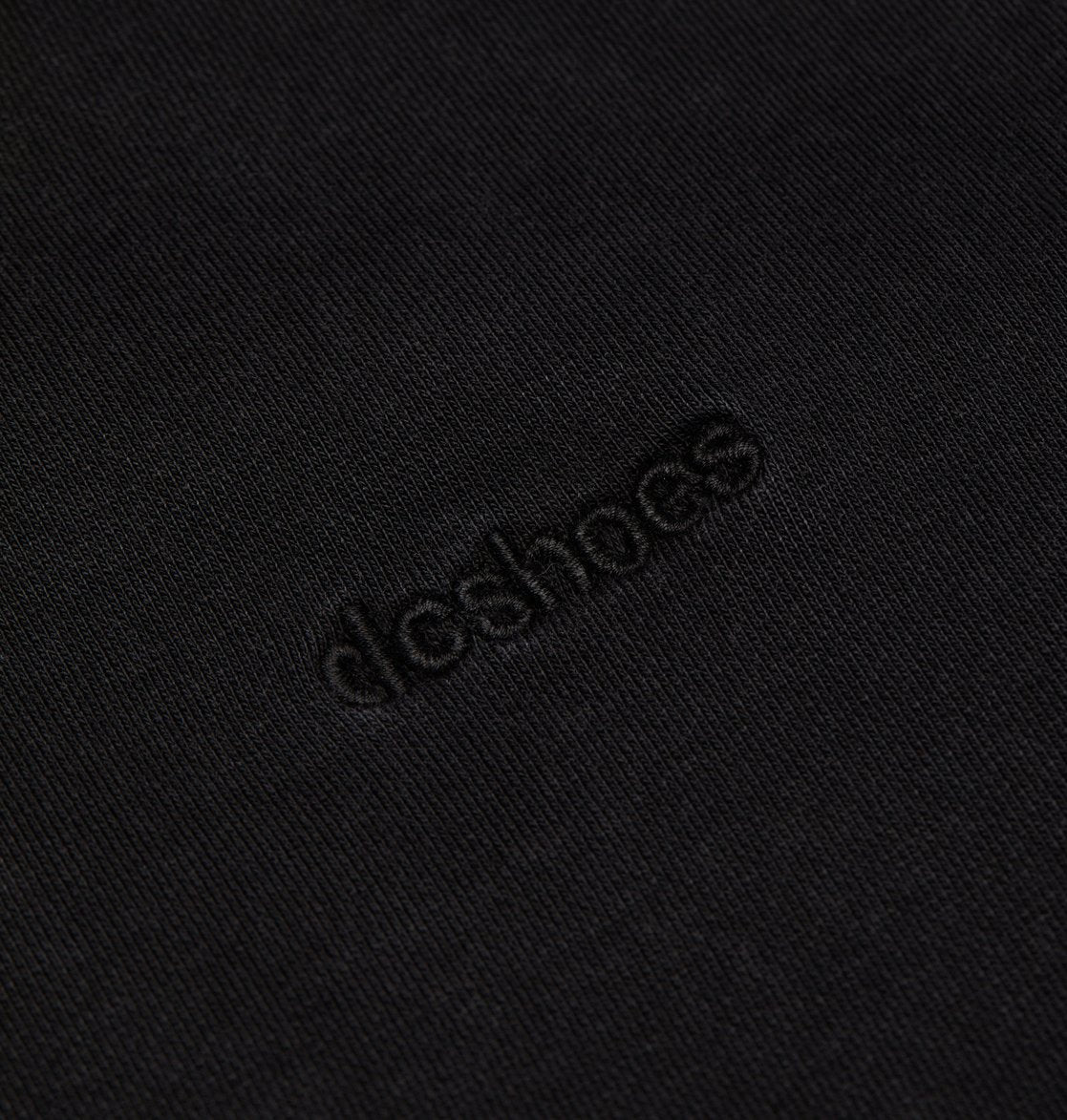 DC Lowcase Zip Hoodie - Washed Black