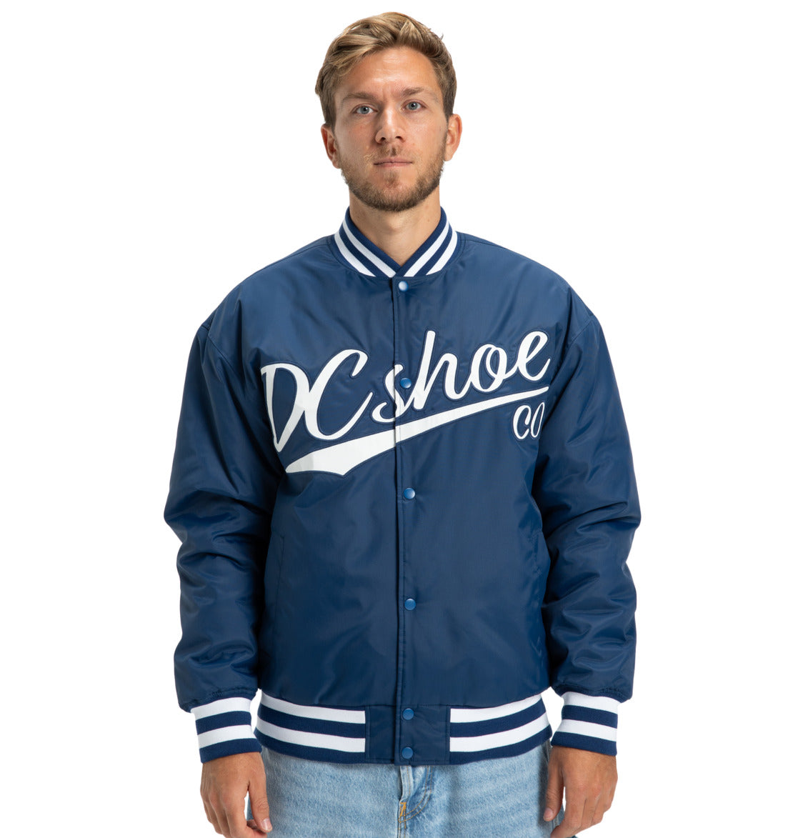 DC Mens Substitute Bomber Jacket - Estate Blue