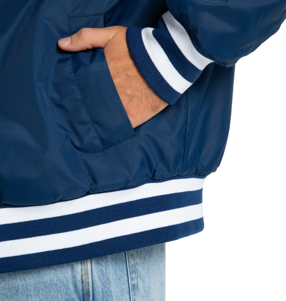 DC Mens Substitute Bomber Jacket - Estate Blue