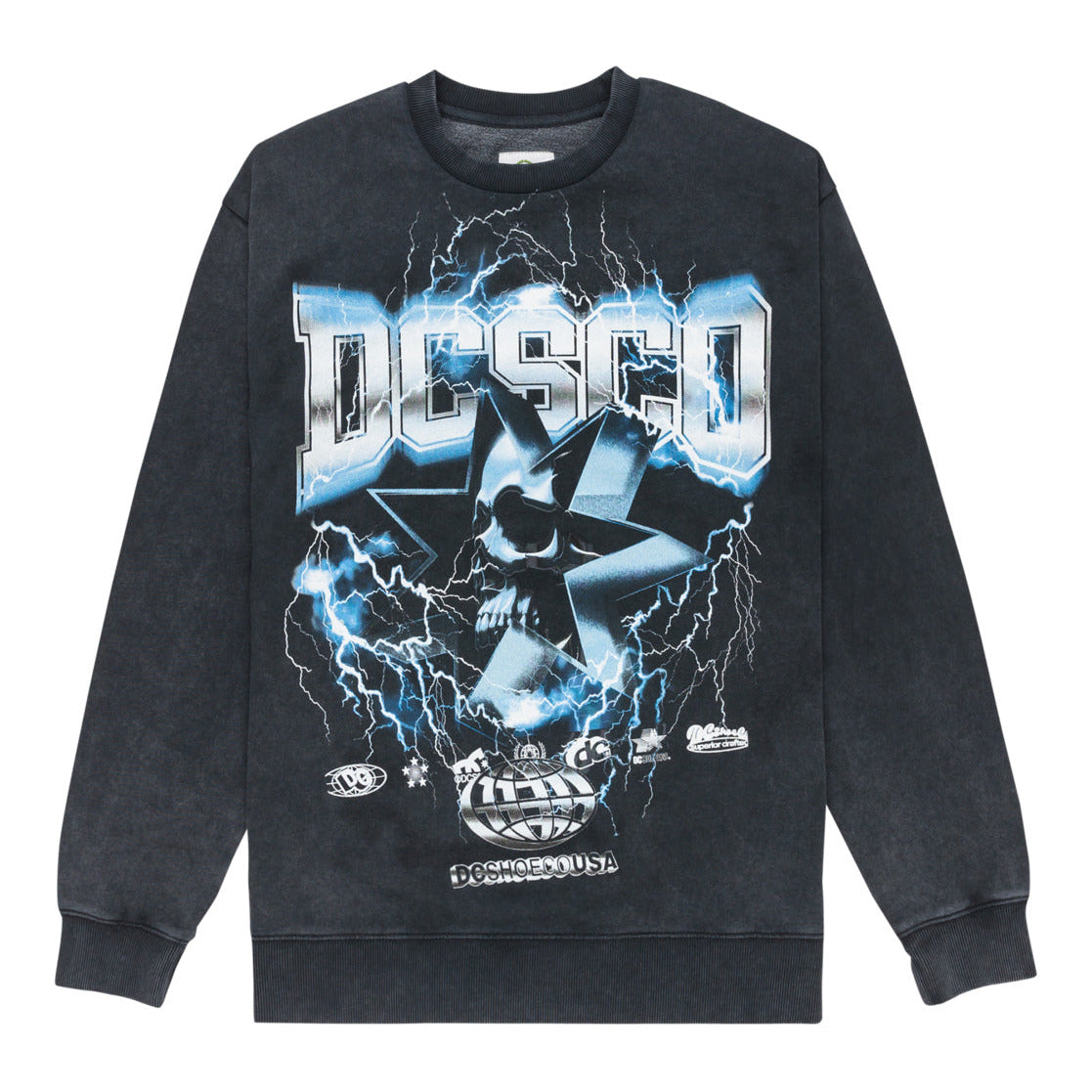 DC Skull Shock Mens Sweater