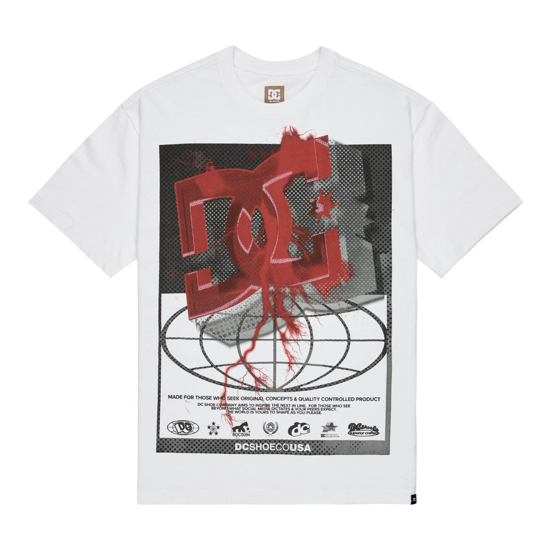 DC Global Storm T-Shirt - White