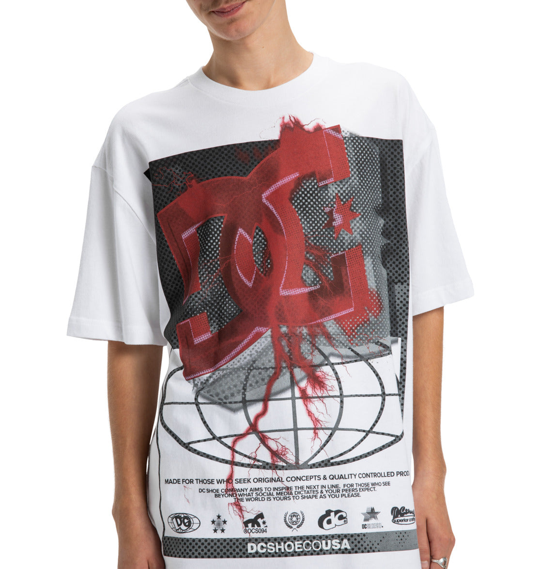 DC Global Storm T-Shirt - White