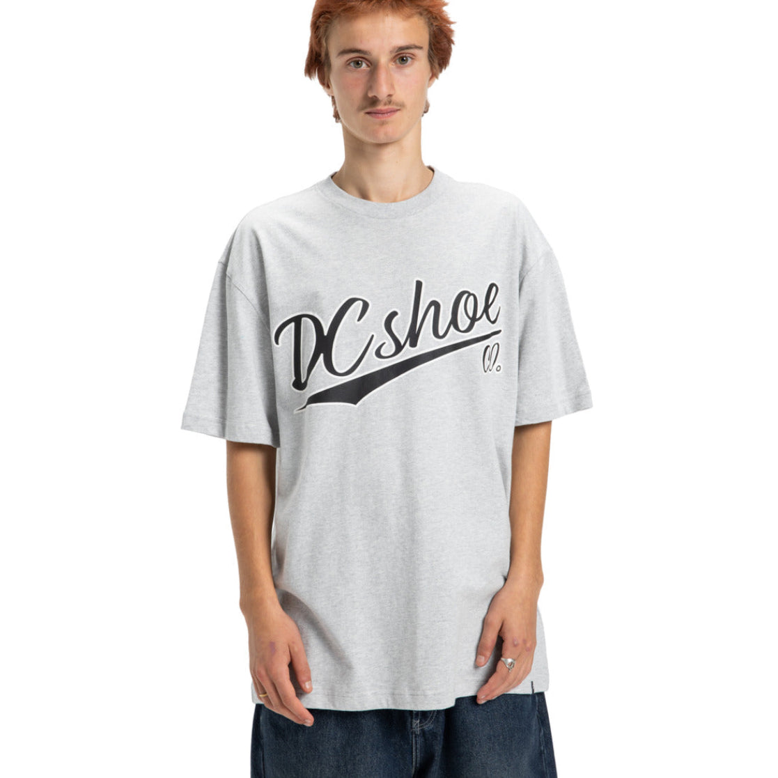 DC Substitude T-shirt - Lichtgrijs gemêleerd