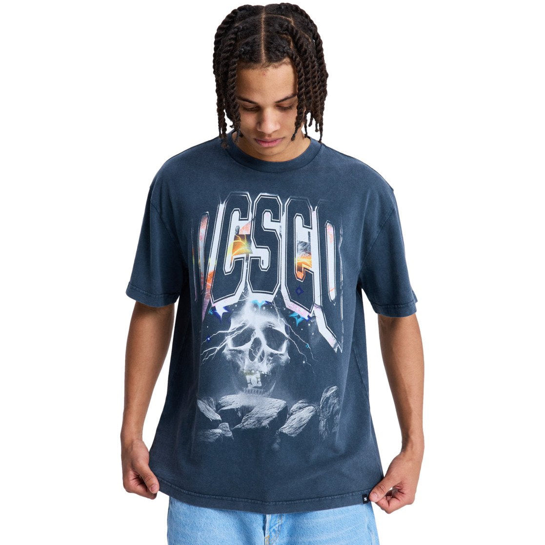DC Skull Storm T-Shirt - Black