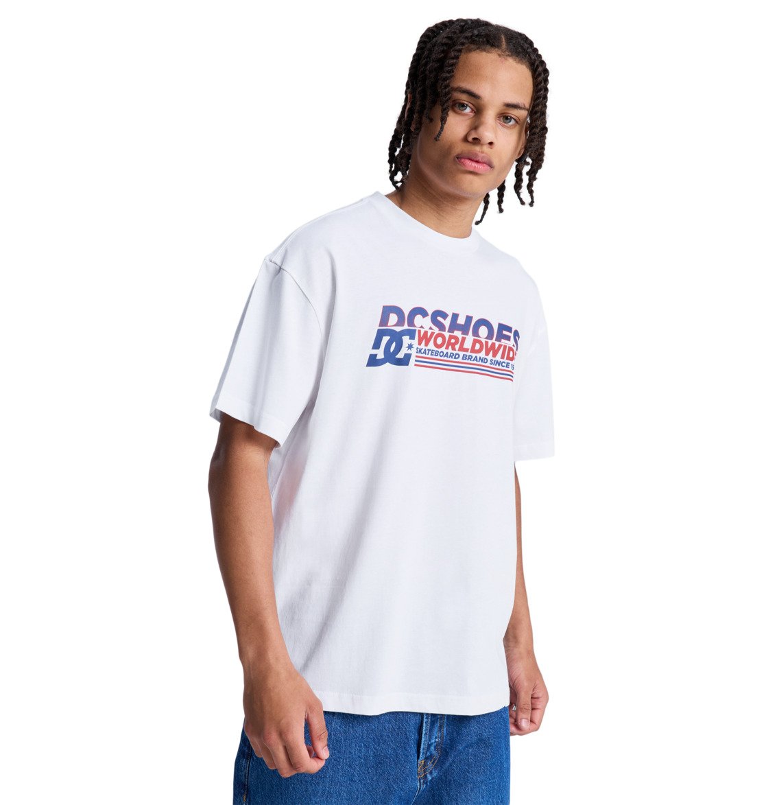 DC Queltra T-shirt - Wit
