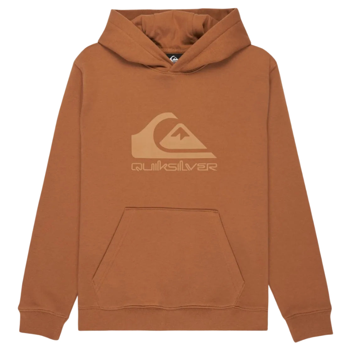 Quiksilver Youth Comp Hoodie 8-16 jaar - Tabaksbruin