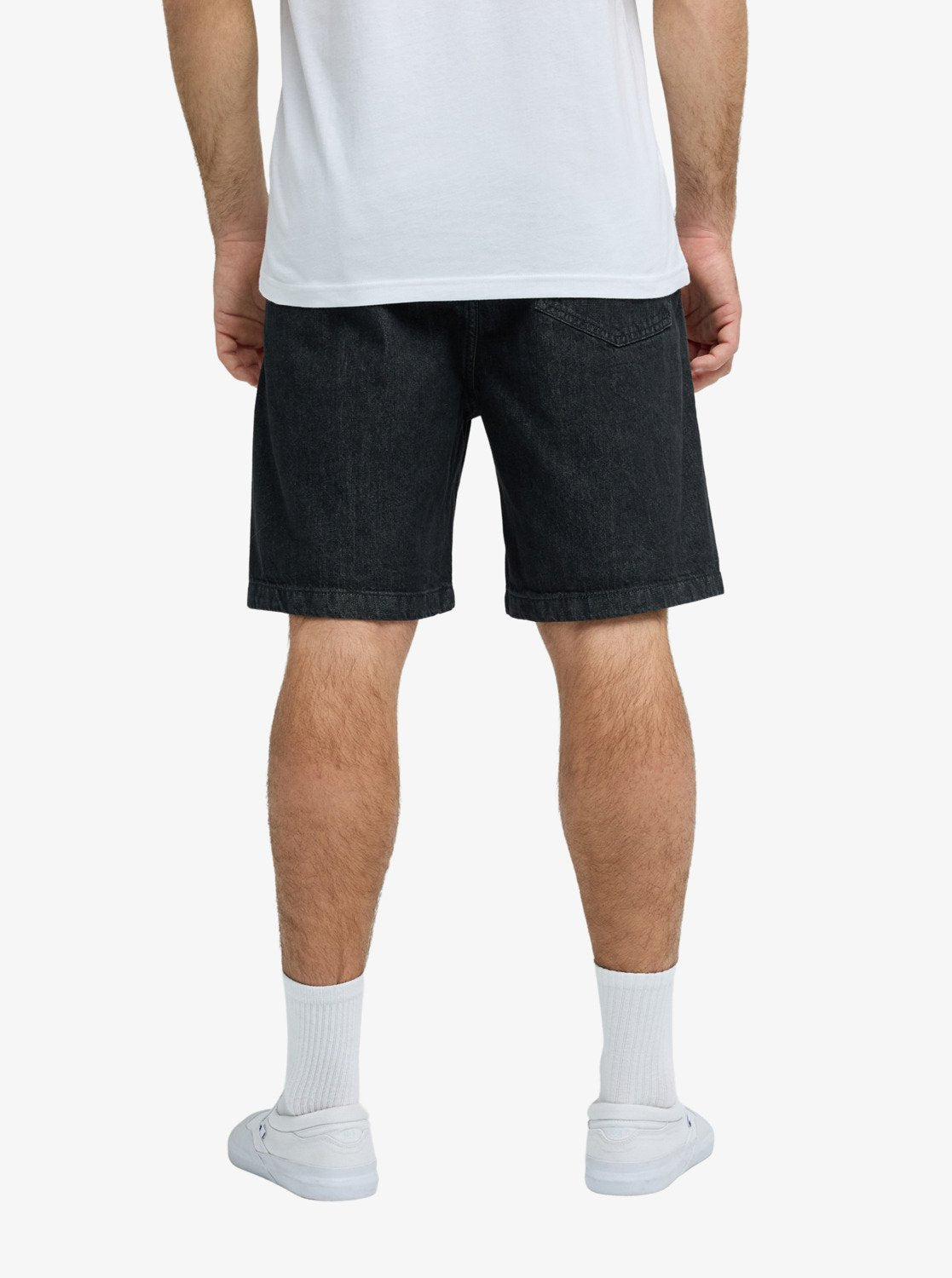 Quiksilver Taxer Mens Denim Short - Black
