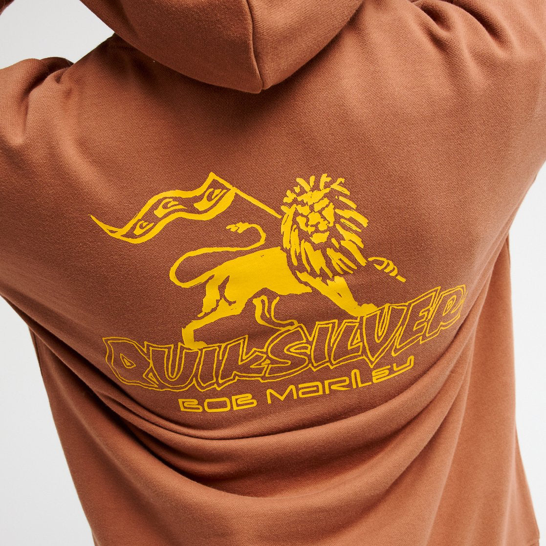 Quiksilver Bob Marley Zion Hoodie - Light Brown