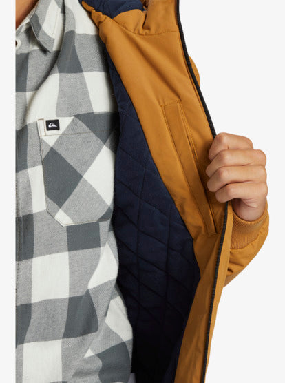 Quiksilver Brooks 5k-jas - Botbruin