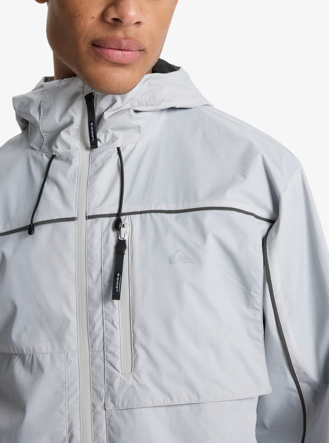 Quiksilver Full Rig - Waterproof Hooded Jacket - Micro Chip