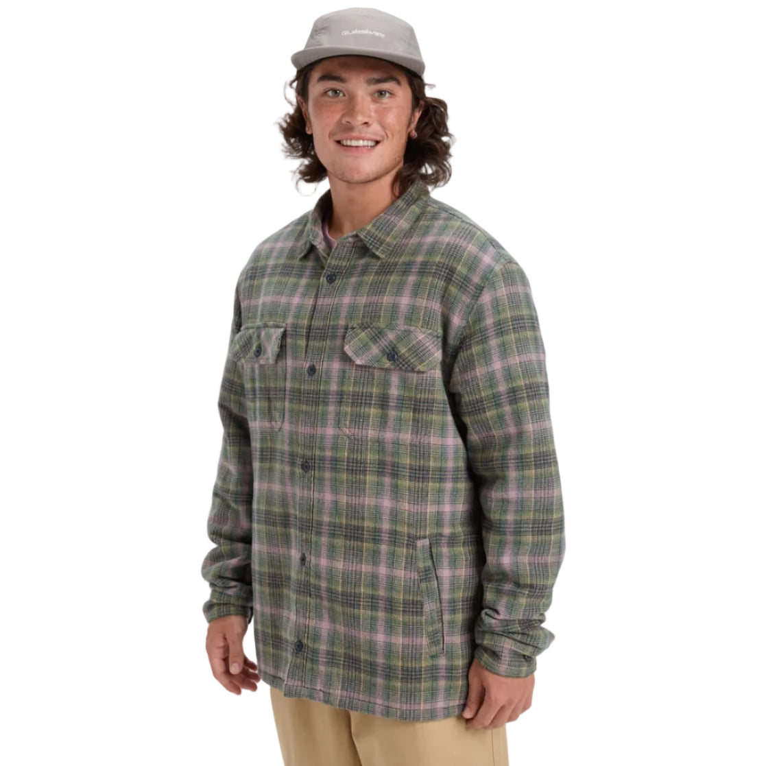 Quiksilver Venture Sherpa Shirt - Indian Ink Venture