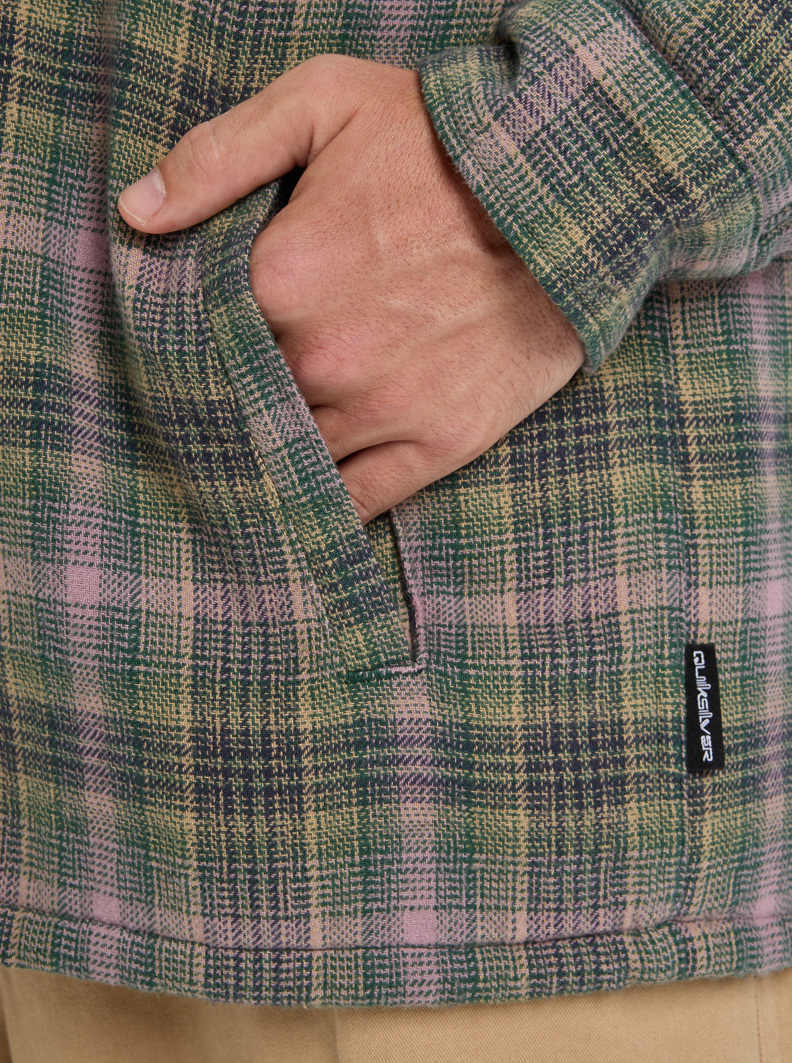 Quiksilver Venture Sherpa Shirt - Indian Ink Venture