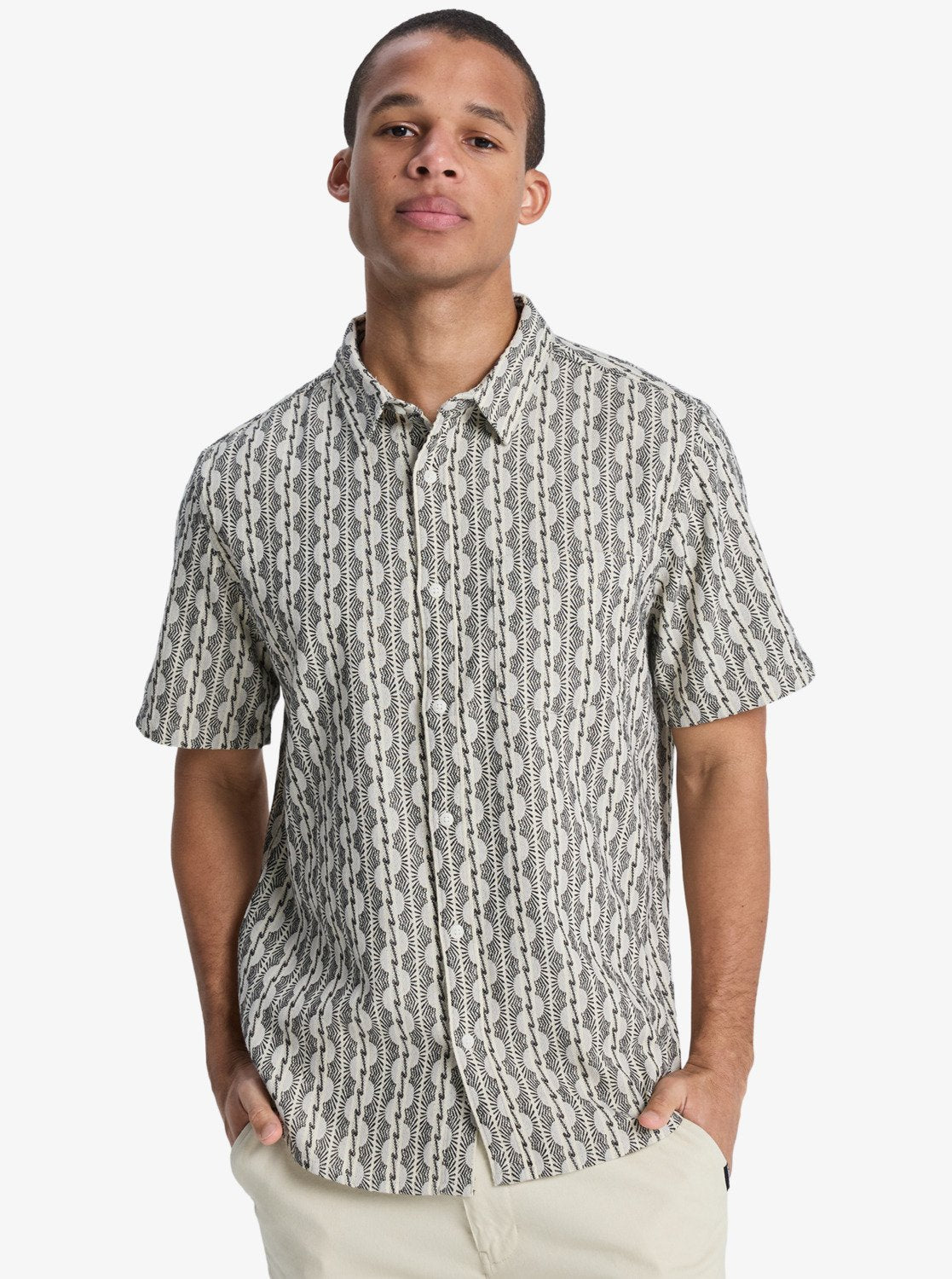 Quiksilver Horizons Shirt - Bone Horizons