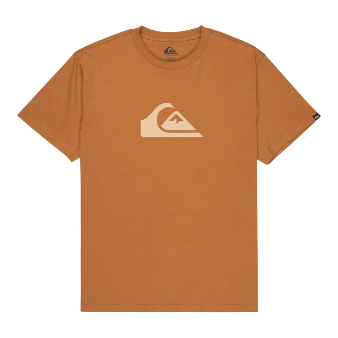 Quiksilver Comp Logo T-shirt - Tabaksbruin